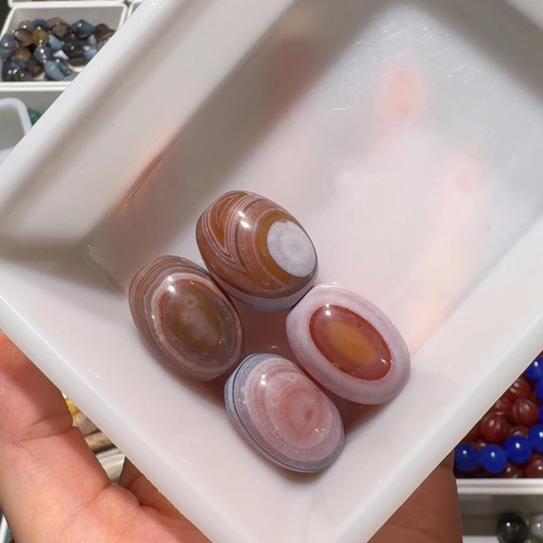 未镶嵌玛瑙/玉髓珠宝半成品