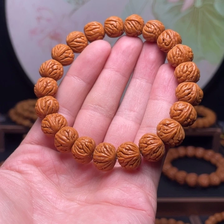 桃核手串13暴龙火焰