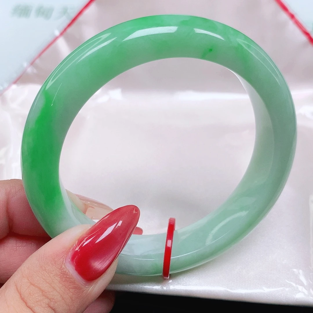 未镶嵌手镯翡翠6006