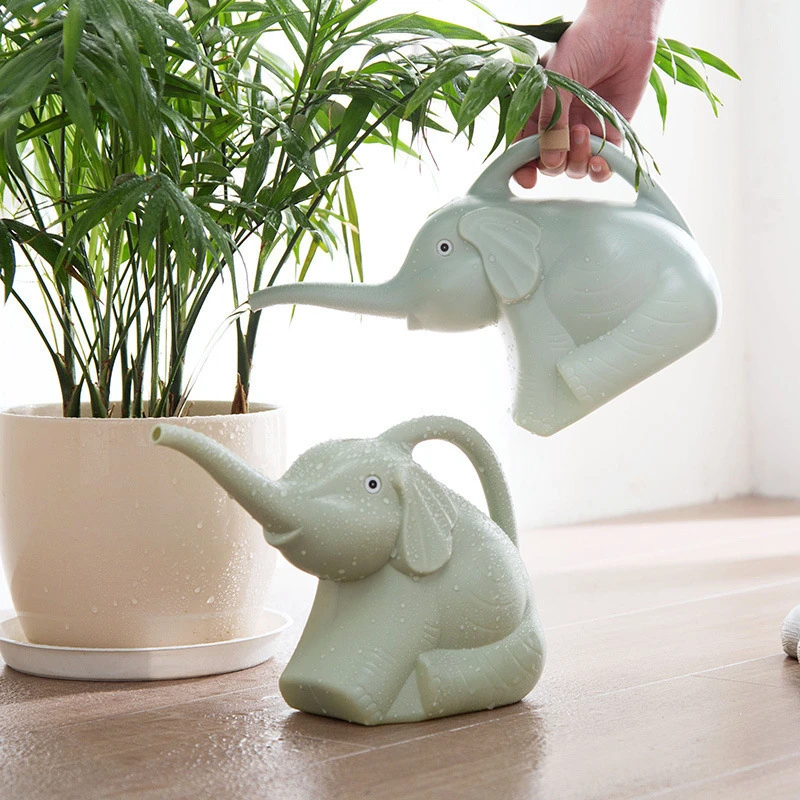 【新疆包邮】小象浇花长嘴洒水壶瓶家用园艺浇水小工具多肉植物花卉