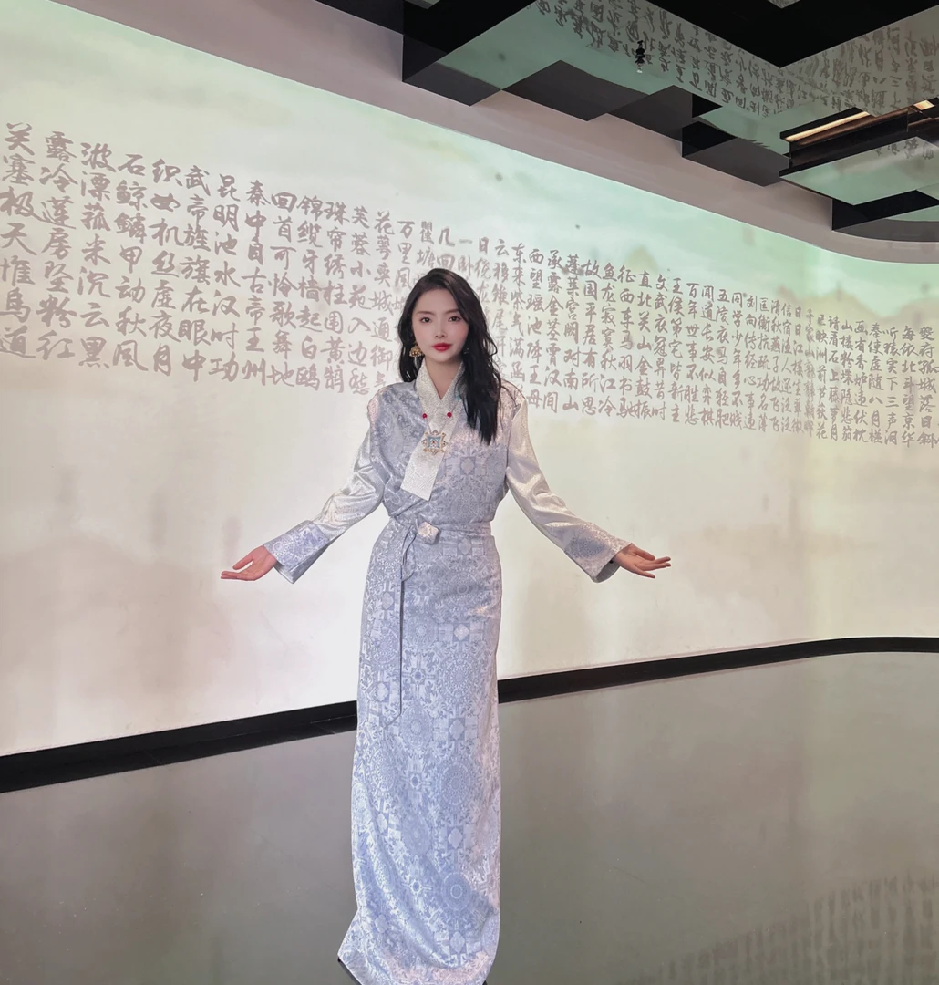 【卓域尔】女士藏式藏装女装博拉裙