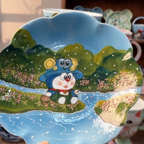 炉景德镇釉下手绘陶瓷