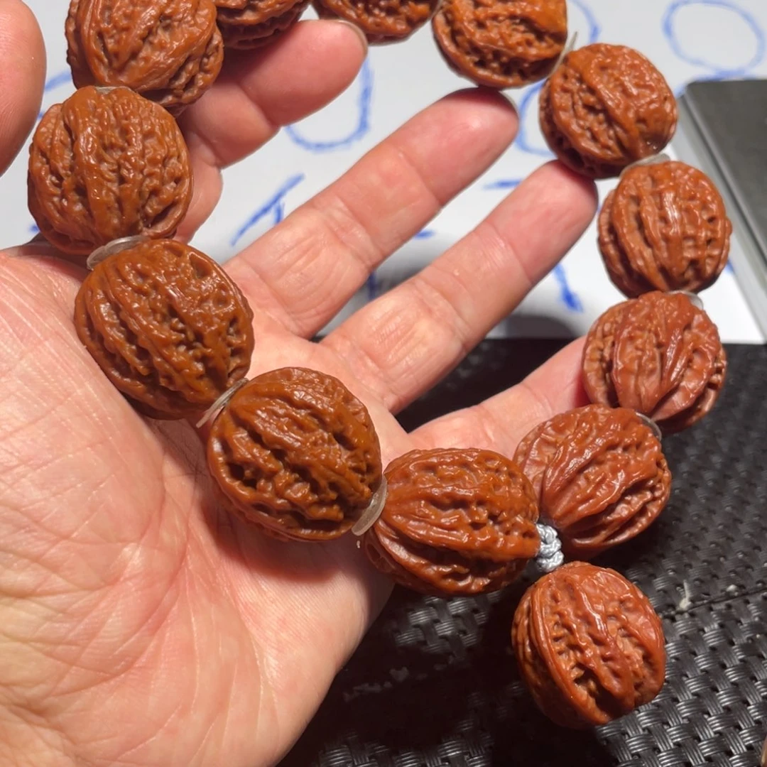 手串文玩核桃粗筋22