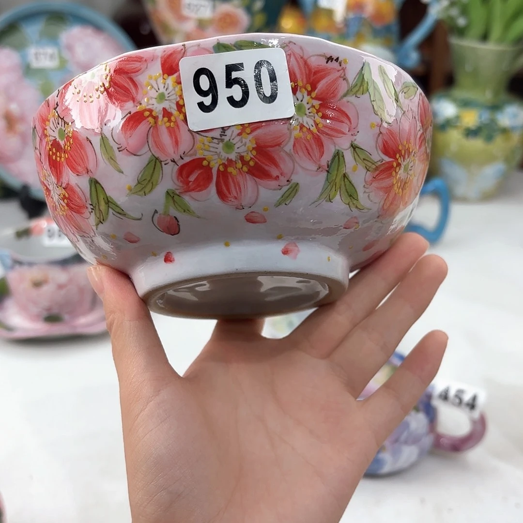 景德镇手绘高温釉下彩陶瓷茶具