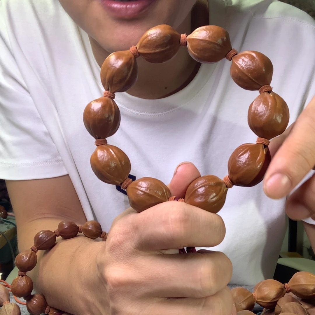 手串/手链橄榄核梅林铁核20/25哑光