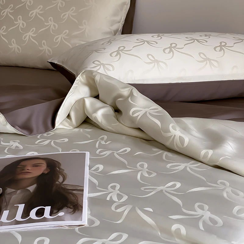 A类兰精天丝！日式简约夏凉被空调被冰丝凉感可机洗丝滑裸睡薄被子