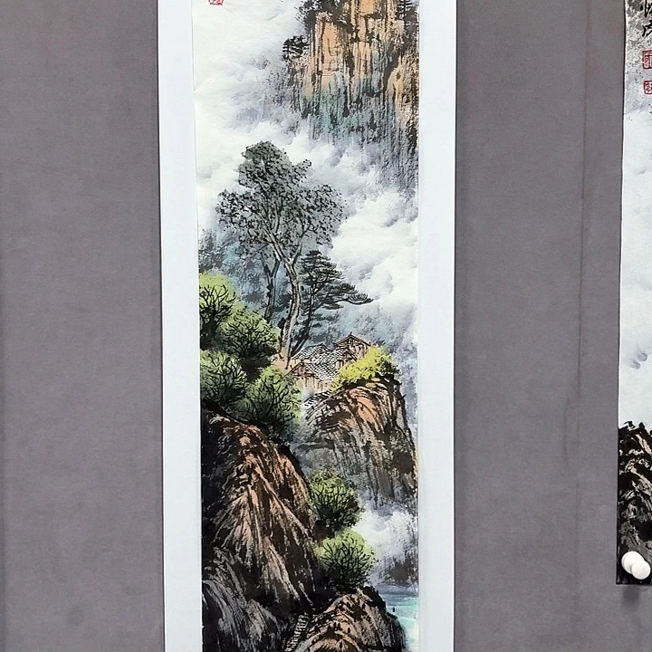 国画亲笔手绘放心去藏