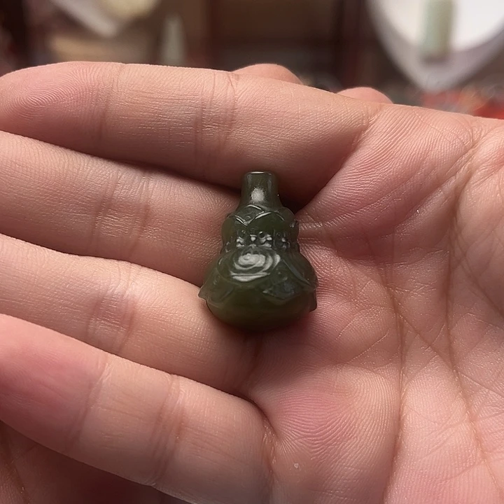 颈饰未镶嵌和田玉葫芦吊坠