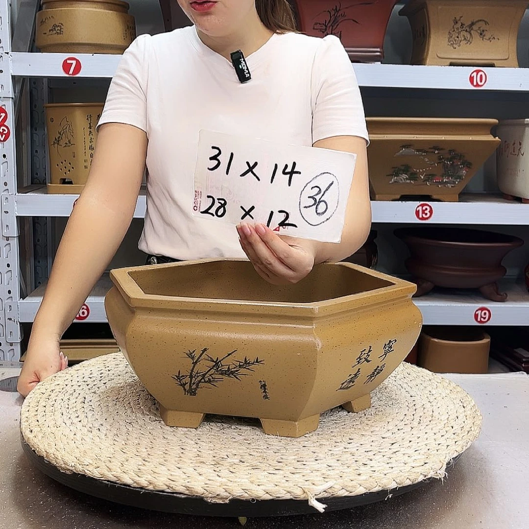 花盆紫砂紫砂花盆