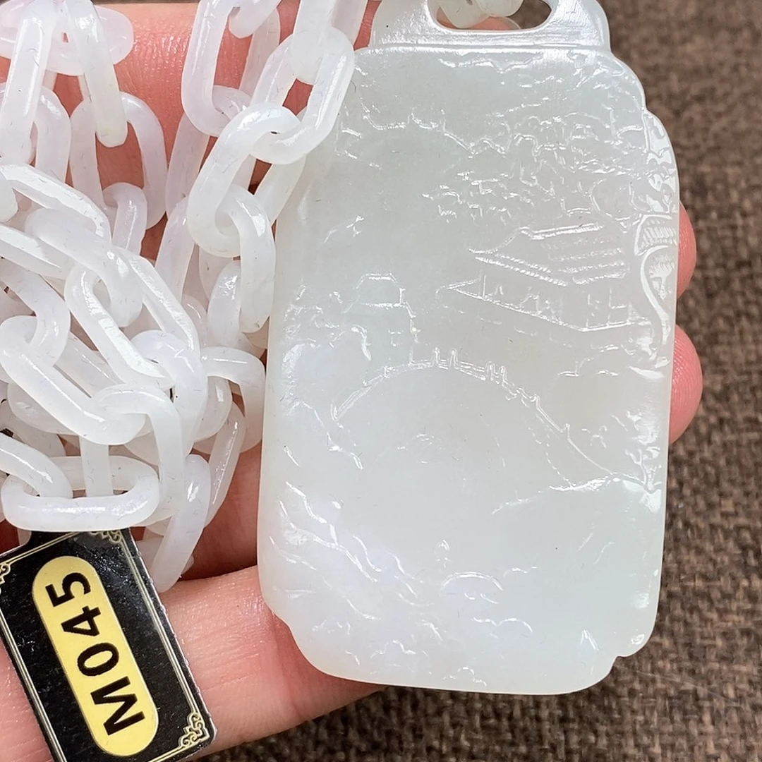 和田玉挂件未镶嵌