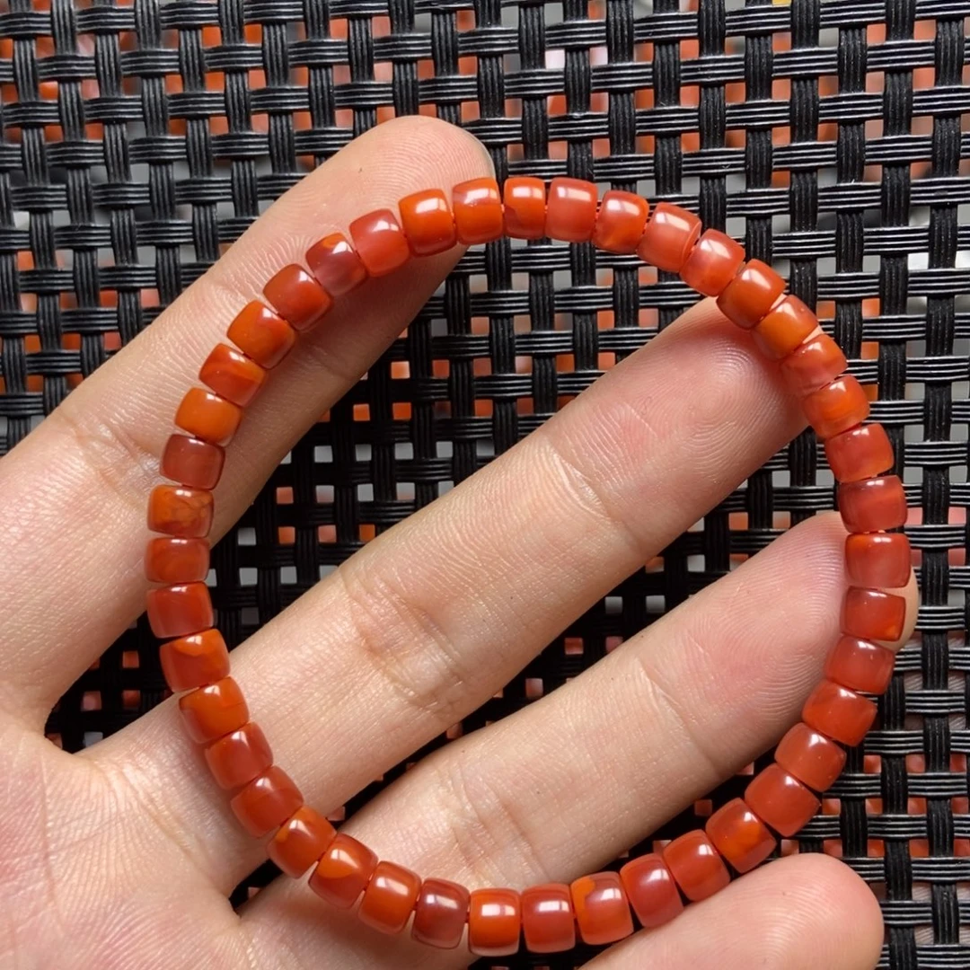 南红玛瑙未镶嵌手串5mm