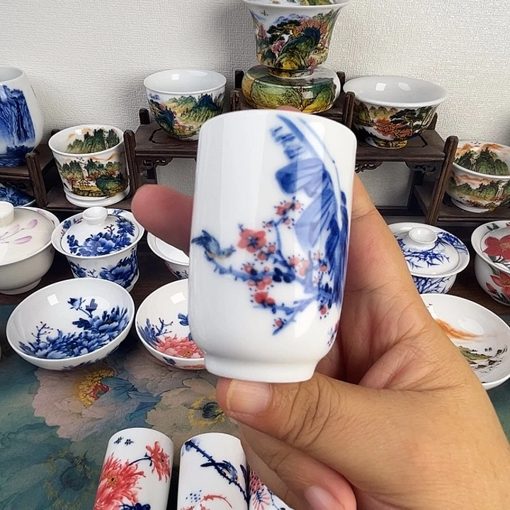 忠意堂釉下彩芭蕉
