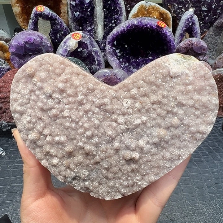 紫晶未镶嵌珠宝半成品