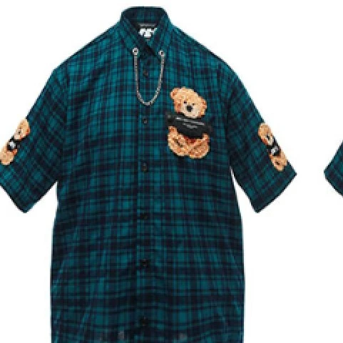 格子小熊衬衫JT082080847