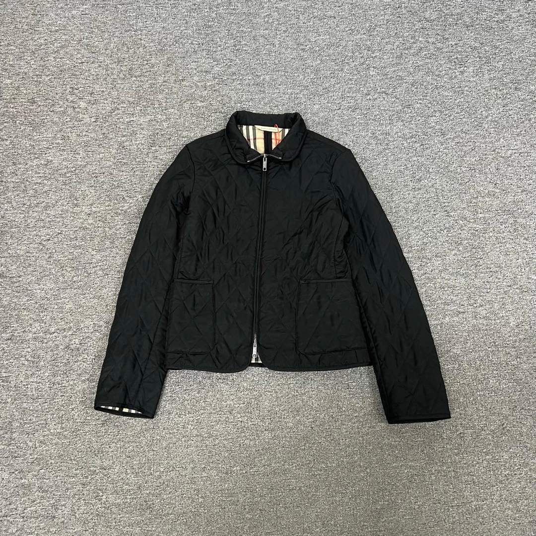 99新 AMIPARIS Burberry 巴宝莉 绗缝 菱格棉服外套 99新