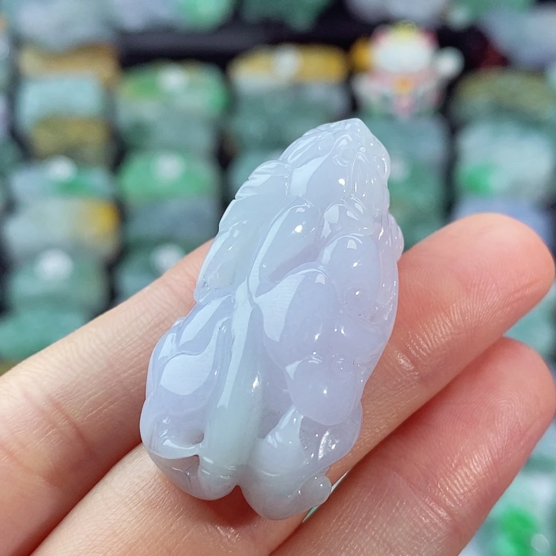 颈饰未镶嵌翡翠天然