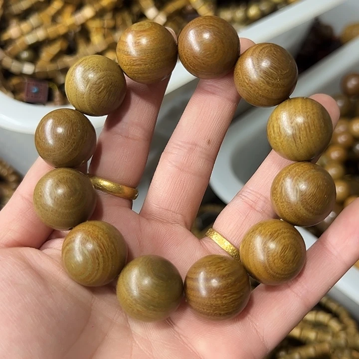 维腊木（绿檀）手串/手链