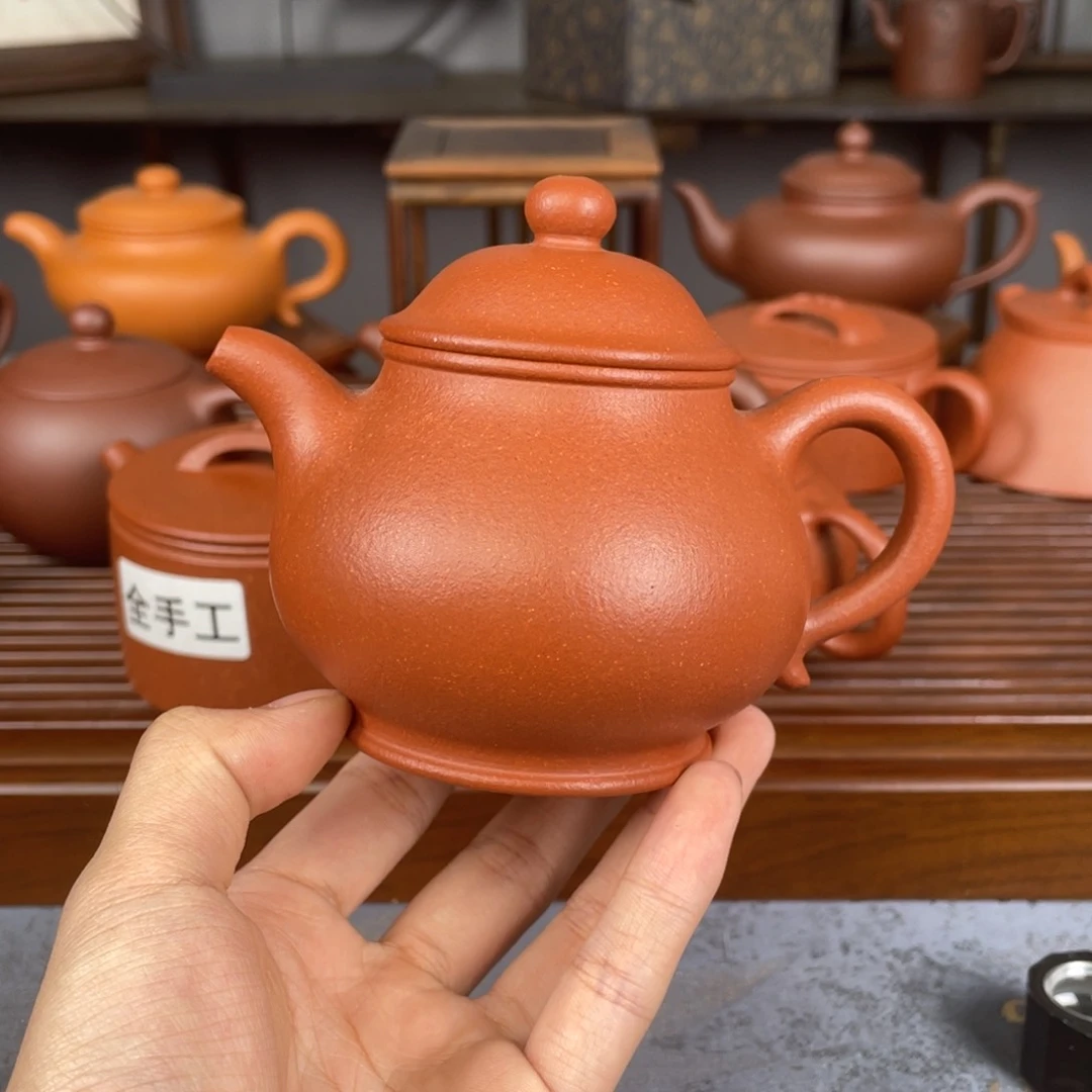 紫砂壶潘壶 降坡泥 容量200