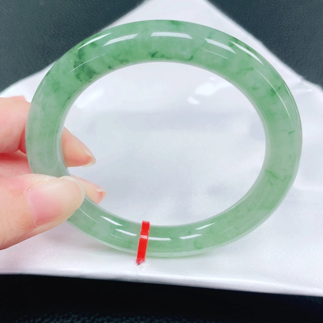 未镶嵌手镯翡翠55圈