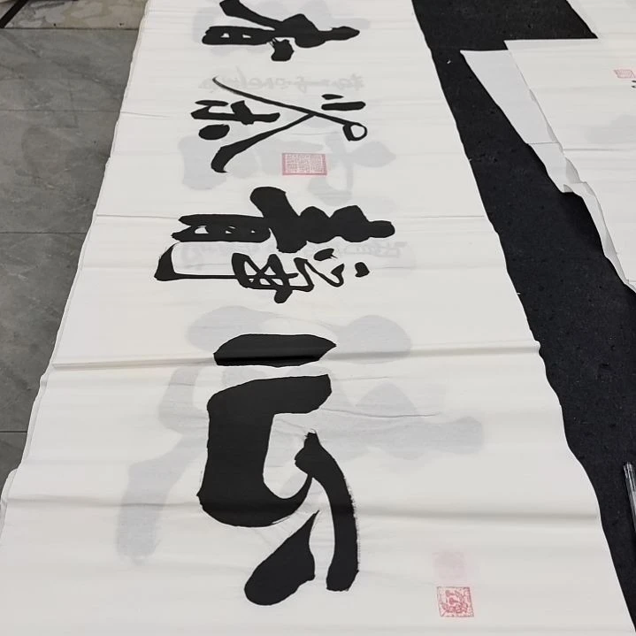 翰墨杜胜轩老师作品一副