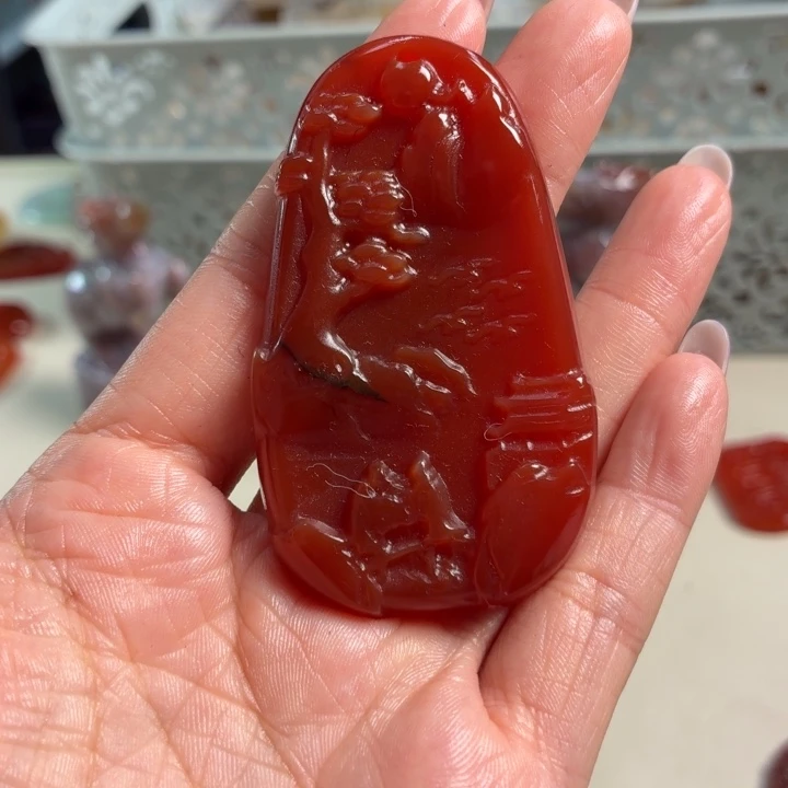 玛瑙/玉髓未镶嵌吊坠(不含链)