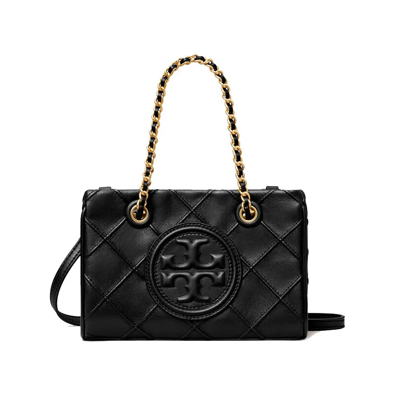 TORY BURCH/汤丽柏琦FLEMING双T LOGO迷你手提单肩托特包152334