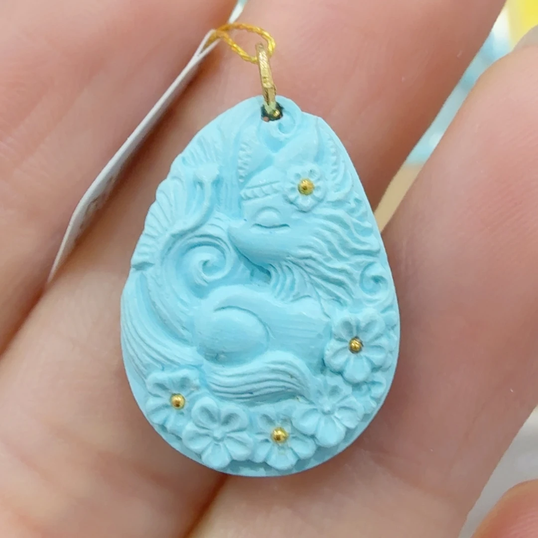 绿松石未镶嵌珠宝奇石