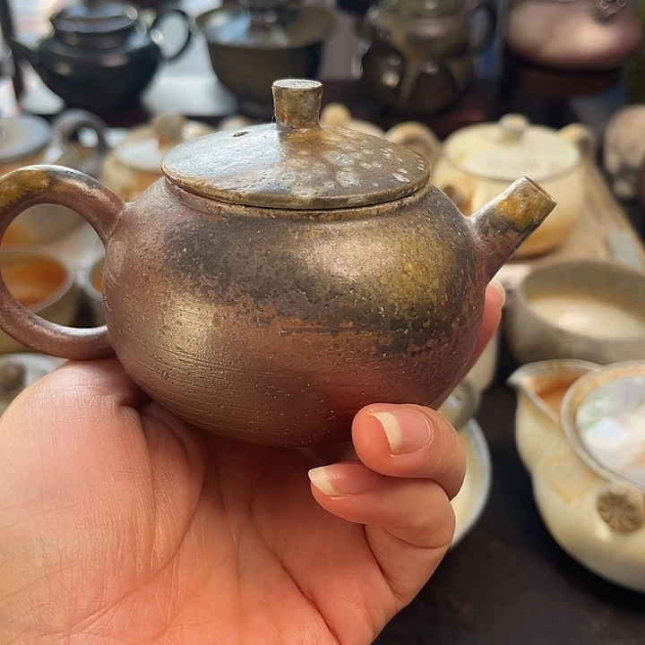 骏***厢茶盏柴烧茶具柴烧茶具