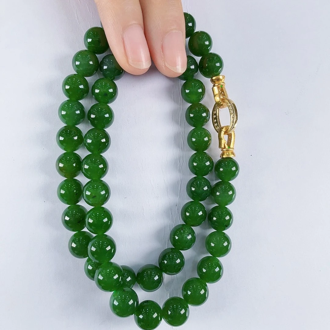 和田玉（碧玉）未镶嵌颈饰