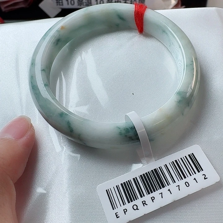 翡翠未镶嵌手镯26号56-7012