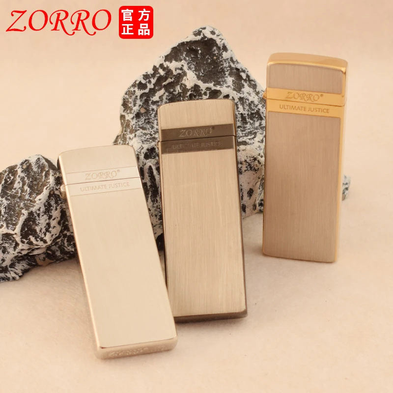 新款佐罗735纤巧窄机小巧便携复古老式砂轮火机