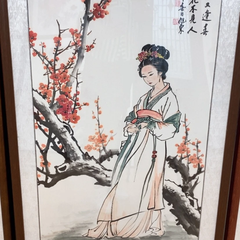 【闪购商品】国画手绘国画带框