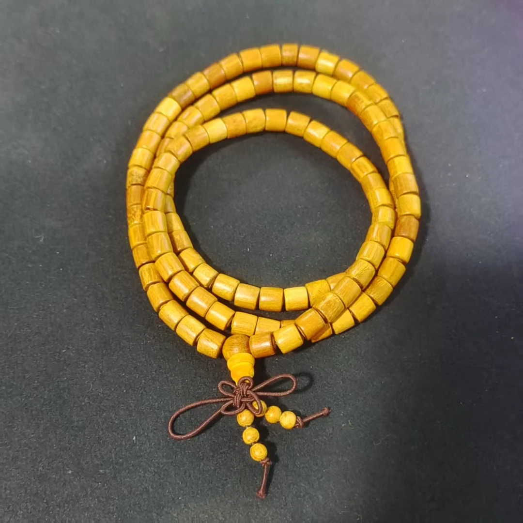 黄金檀直切项链 LQ743