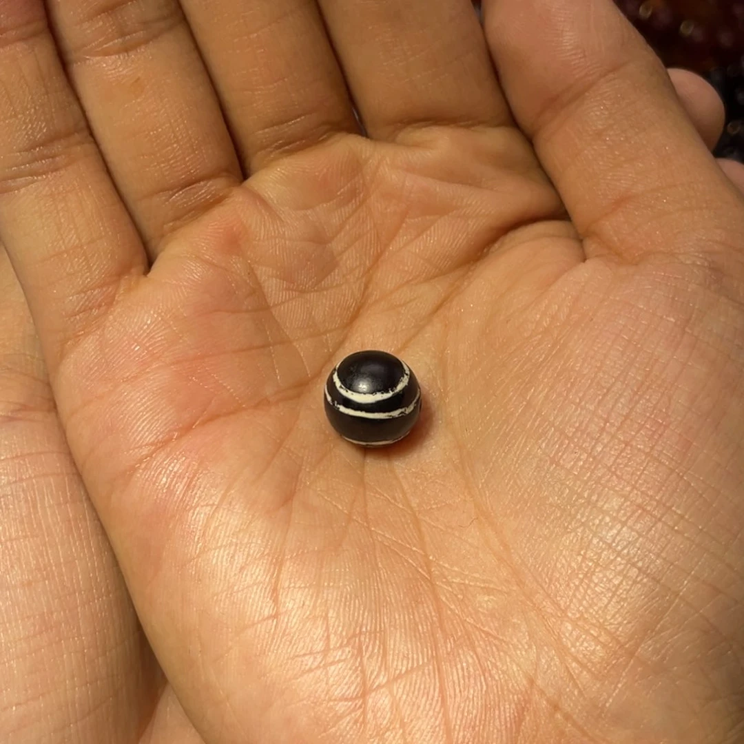 玛瑙/玉髓单珠未镶嵌波**坲