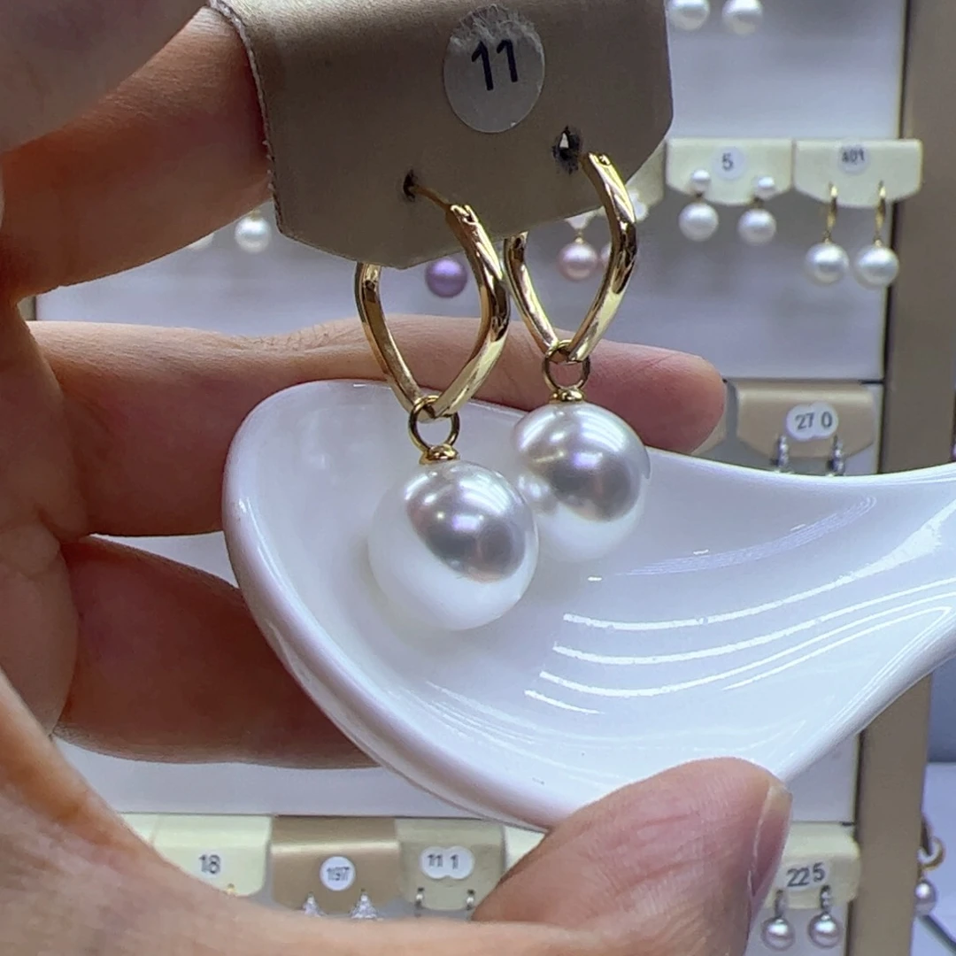 未镶嵌淡水珍珠耳饰
