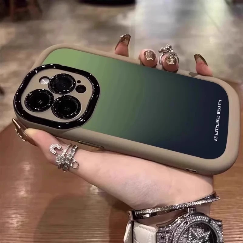 【进口硅胶】适用OPPOreno13手机壳新款韩系秋冬渐变晕染12外壳全包