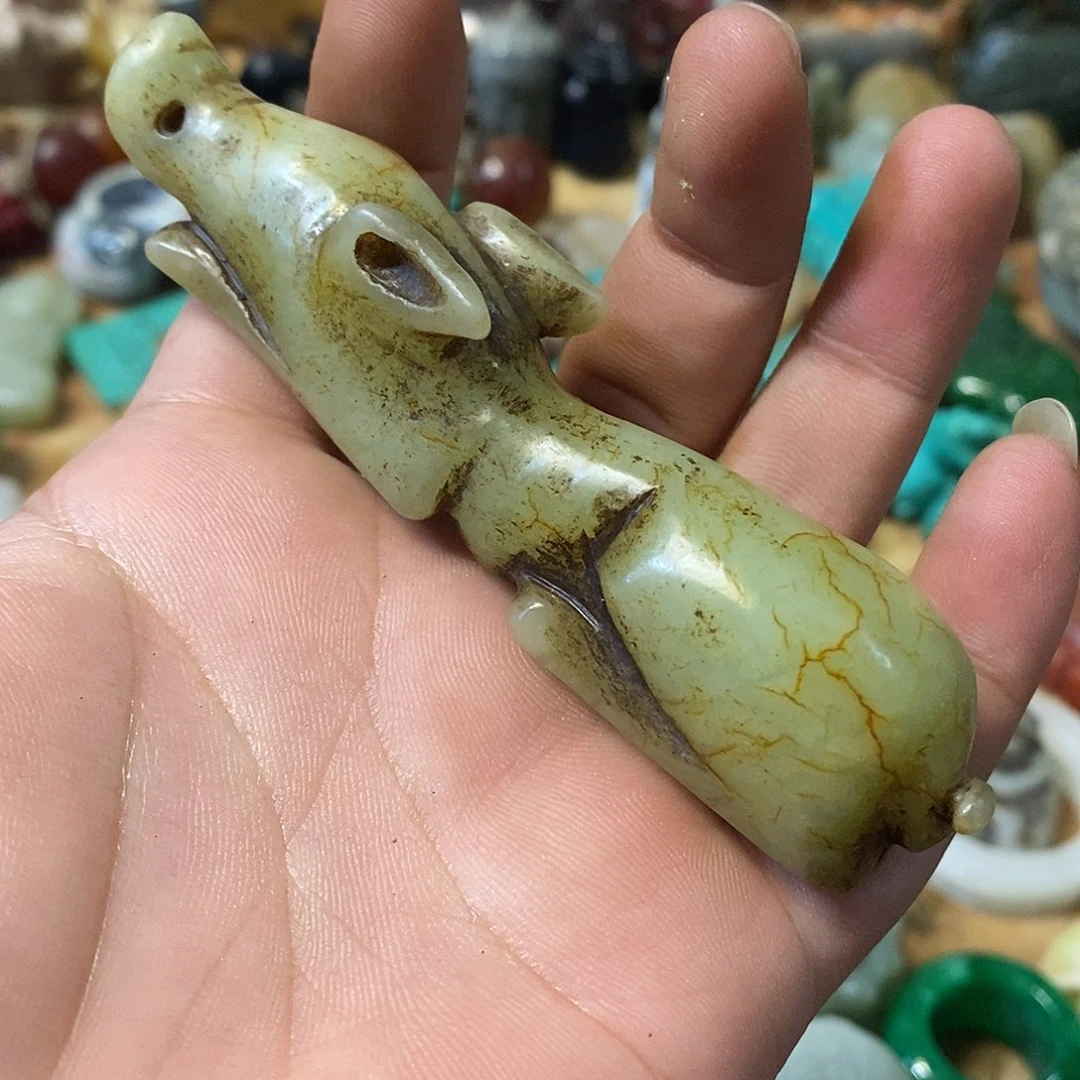 和田玉（糖玉）未镶嵌挂件