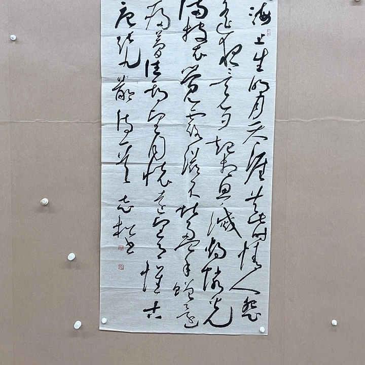 书法戴志松138*68㎝江苏****兰亭