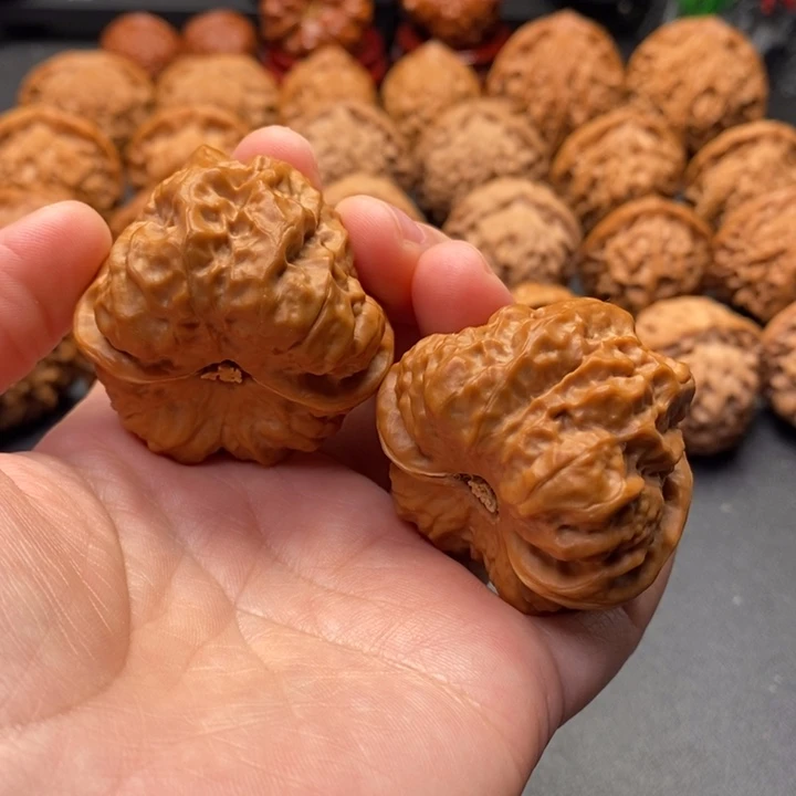 文玩核桃把件42石蛙