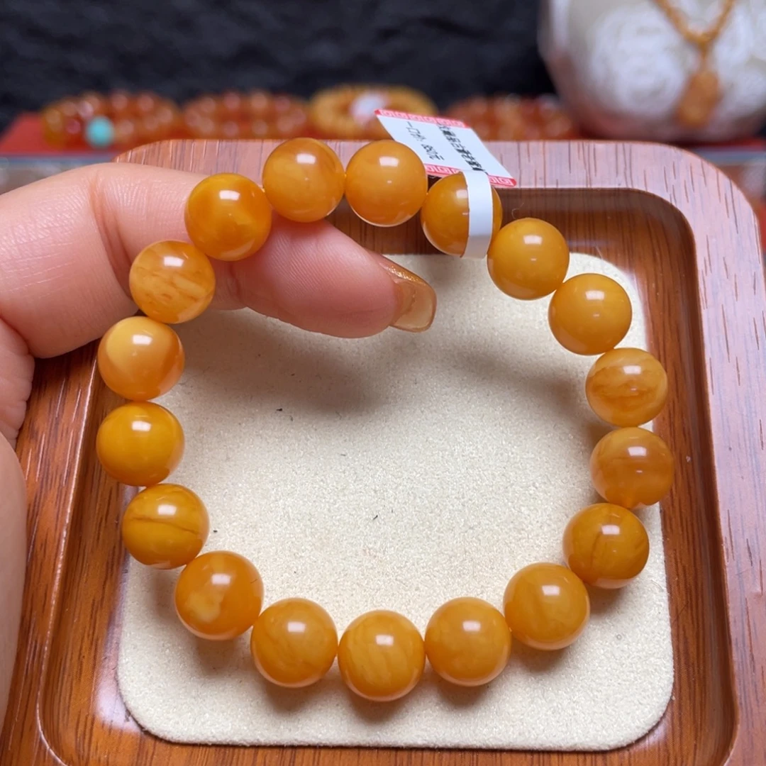 蜜蜡未镶嵌手链手串