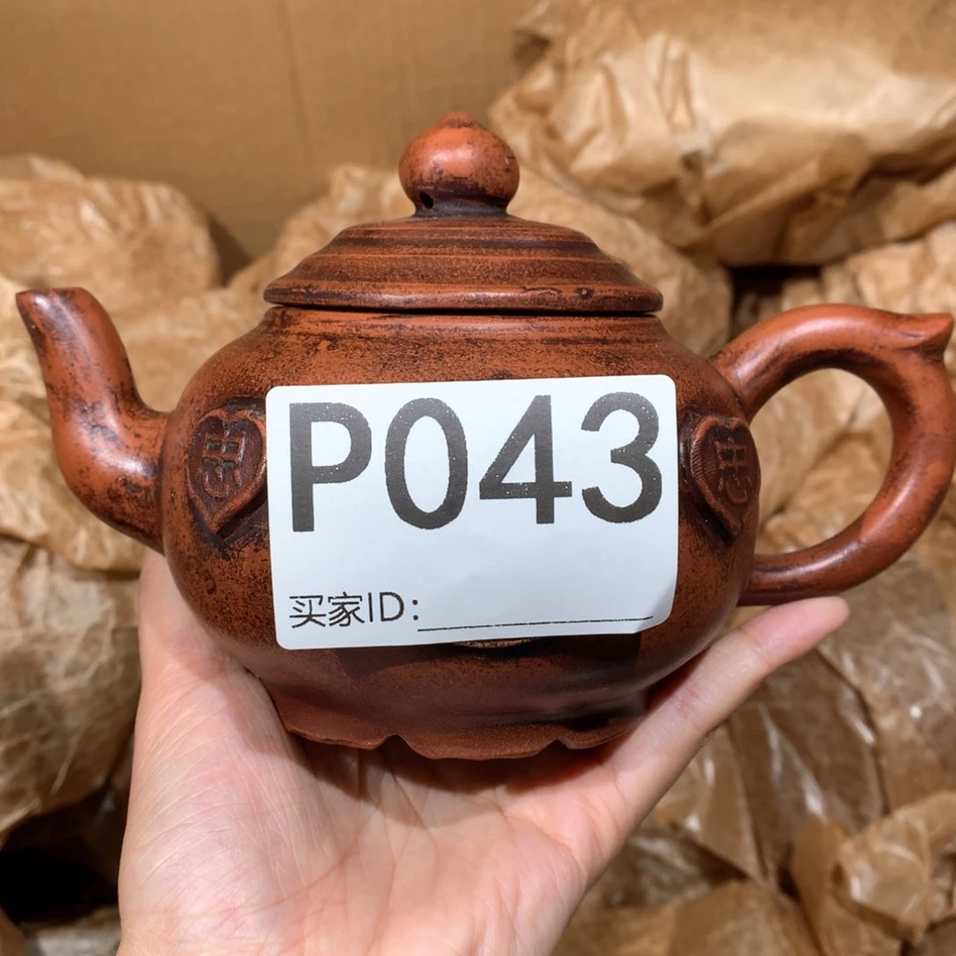 茶壶粗砂紫砂茶壶043