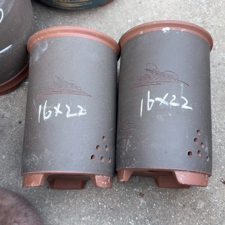 紫砂花盆特价清仓