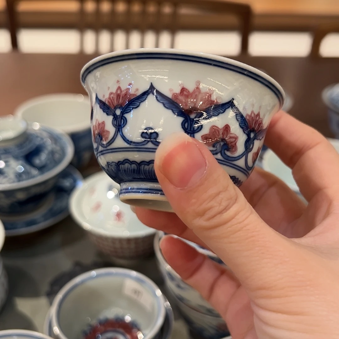 微瑕臻玉古坊釉里红