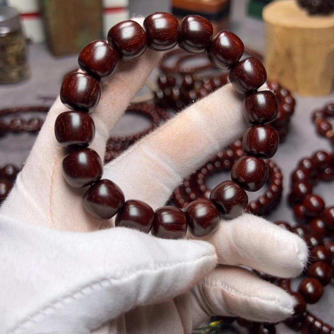 手串/手链小叶紫檀1213树头老料 高油密 原汁原味 性价比福利