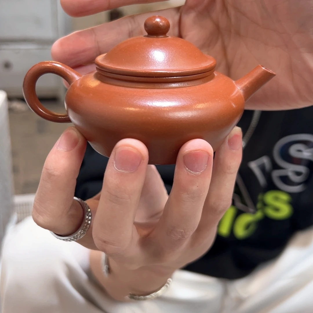 茶壶紫砂朱泥笠帽全品