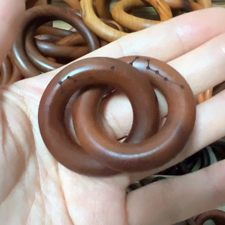 2.5内径枣木老料乾坤圈