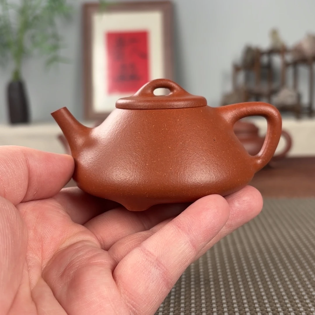 紫砂茶壶黄龙山原矿紫砂壶130