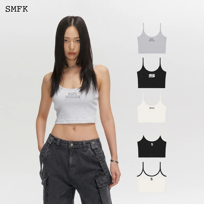 SMFK荒野流浪运动吊带 UTK11B 吴宣仪同款短款背心6款