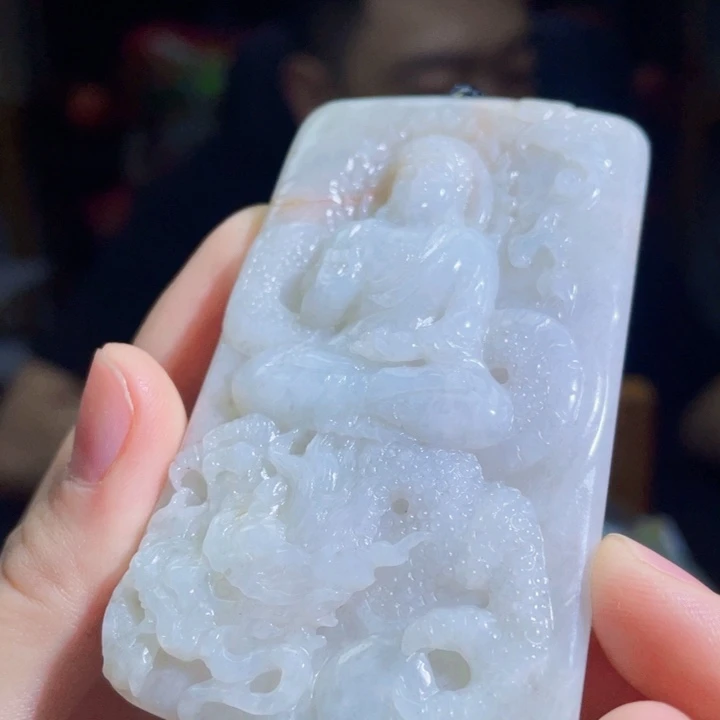 吊坠(不含链)未镶嵌翡翠A398
