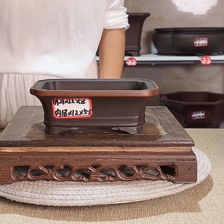 紫砂花盆紫砂花盆